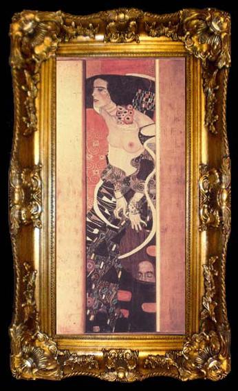 framed  Gustav Klimt Judith II(Salome) (mk19), ta009-2